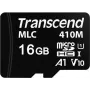 Transcend 410M atmiņas karte 16 GB MicroSDHC MLC 10. klase (TS16GUSD410M)