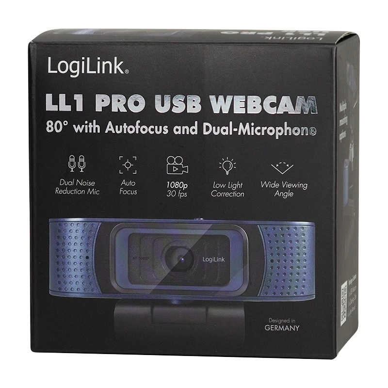 Tīmekļkamera LogiLink HD USB Pro