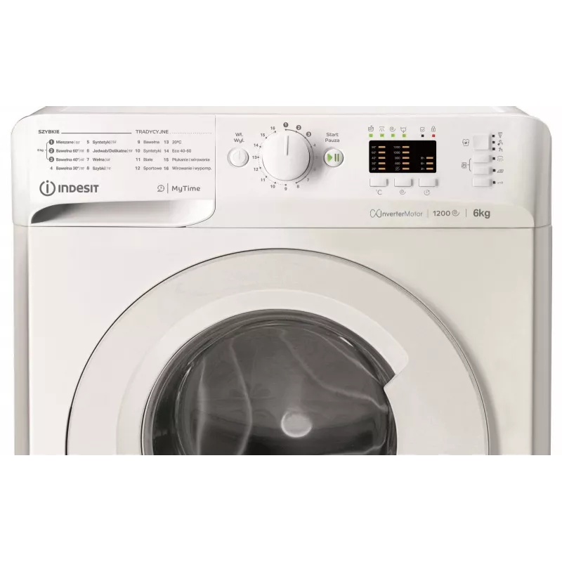 Veļas mašīna Indesit Mtwsa 61294 W Pl 1200 apgr./min 6 kg