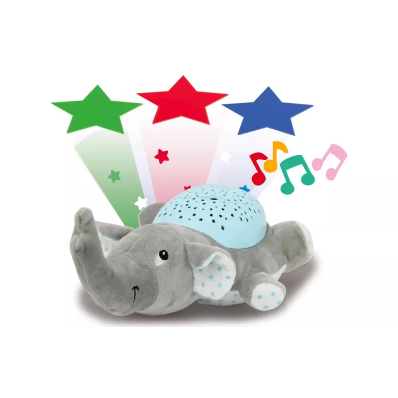 Jamara Dreamy Elephant zīdaiņu-naktslampiņa zila - pelēka (460432)