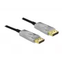 DeLOCK - DisplayPort kabelis - DisplayPort (vīr.) uz DisplayPort (vīr.) - DisplayPort 1,4 - 15,0 m - atbalsta 8K UHD (7680 x 4320) - melns (85886)