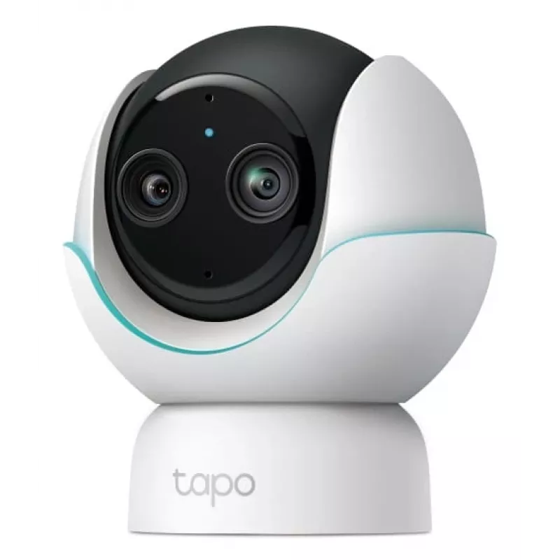 TP-Link Dual-Lens Smart Baby Camera, 2,53 mm, IR, 1920 x 1080,2560 x 1440 pikseļi, 30 kadri/s, H.264, Wi-Fi