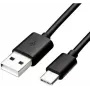 Samsung - datu kabelis / lādēšanas kabelis - USB Type C - Galaxy 10/10e/10+ - 1,2 m - melns (EP-DG970BBE)