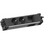 Pagarinātāja ligzda Bachmann 906.09529 — 6 rozetes, 3 m kabelis