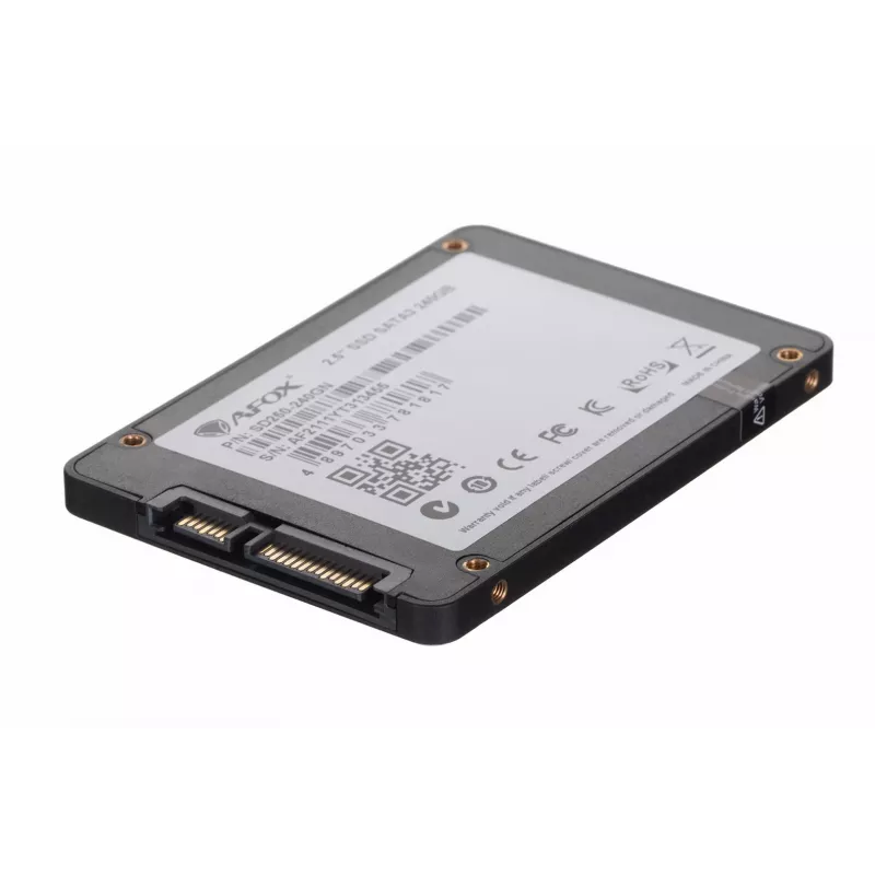 SSD 2,5 collu AFOX SD250-240GN 240 GB SATA III TLC, 555/510 MB/s, 75k/70k IOPS