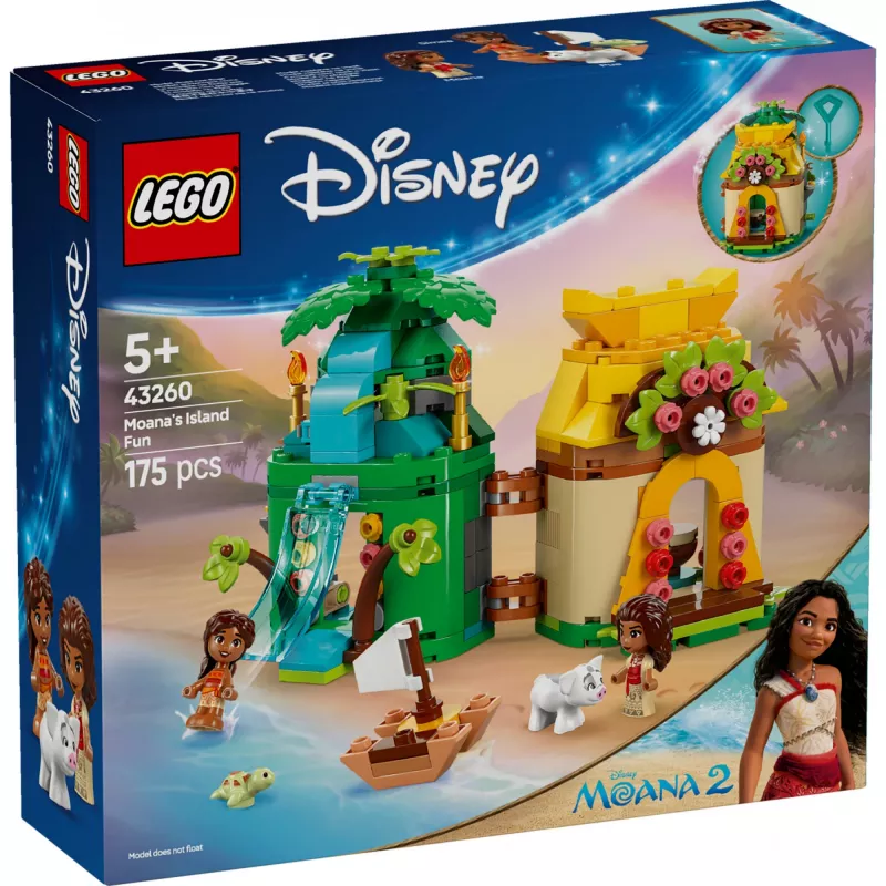 LEGO DISNEY 43260 Moanas salas piedzīvojumi