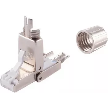 Tīkla adapteris ShiverPeaks 08-10001 bez instrumentiem STP Cat. 6A, RJ45, ekranēts, terminācija bez instrumentiem