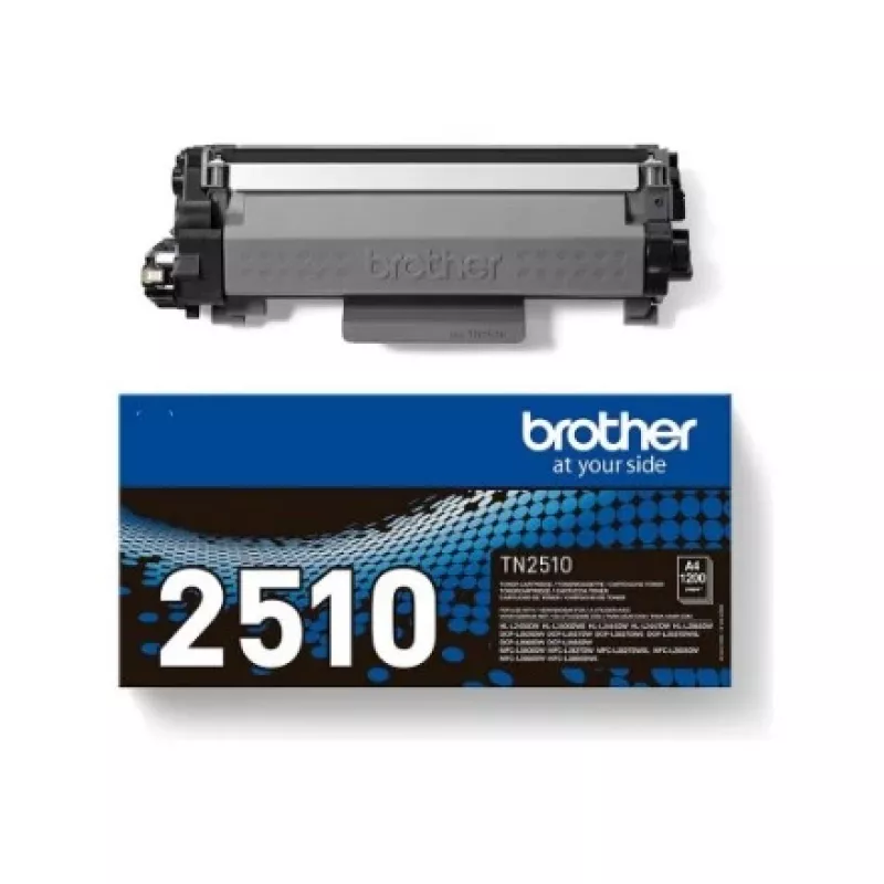 tonera kasete Brother TN-2510 2500 lapas Melns