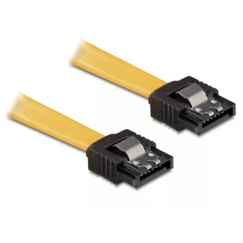 SATA kabelis DeLOCK 82473 0.3 m dzeltens