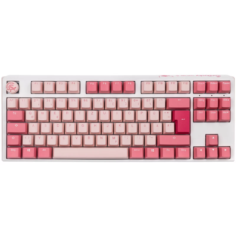 Ducky One 3 TKL tastatūra Gaming USB QWERTZ vācu Rozā