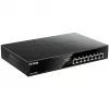 Nepārvaldāms slēdzis D-Link DGS-1008MP 8 portu galddatora Gigabit Max PoE slēdzis