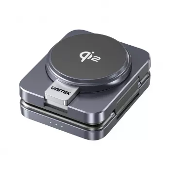 UNITEK P1300AGY01 bezvadu uzlādes uztvērējs mobilajām ierīcēm Austiņas, Mobilais tālrunis/viedtālrunis, Viedpulkstenis USB Type-C