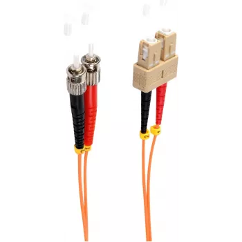 shiverpeaks BS77913 optiskās šķiedras kabelis 3 m SC ST OM2 oranžs (BS77913)