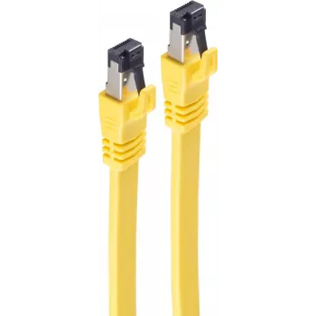 Shiverpeaks BS08-42152 Ethernet komutācijas kabelis dzeltens