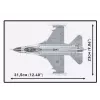 Cobi Building Set F-16AM Fighting Falcon, 495 gab., mēroga modelis
