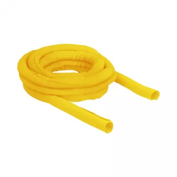 DeLOCK austā uzmava pašaizveroša karstumizturīga 5 m x 19 mm dzeltena
