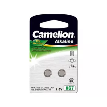 Camelion | AG7/LR57/LR926/395 | Sārma pogas baterija | 2 gab.