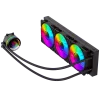 Gamemax | CPU Liquid cooler | ICEBURG 360 INFINITY | Melns
