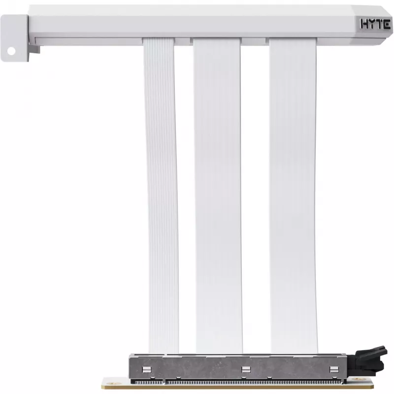 HYTE PCIe 5.0 Hyper Riser kabelis, 20 cm, sniegbalts