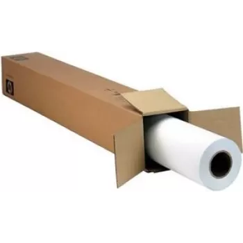 HP Universal Coated Paper, 3 collu serde - 33,1 collas x 300', universāls, balts, Forest Stewardship Council (FSC), 84,1 cm, 7,62 cm, 91,44 m