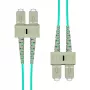 Optiskais kabelis ProXtend FO-AQSCSCOM4D-0015 OM4 Duplex SC-SC UPC, 1,5 m