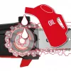 Einhell 3410810 dārza instruments, sarkans