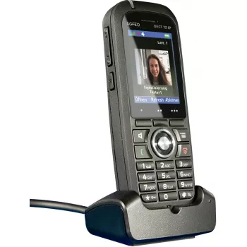 IP tālrunis AGFEO DECT 75 IP melns