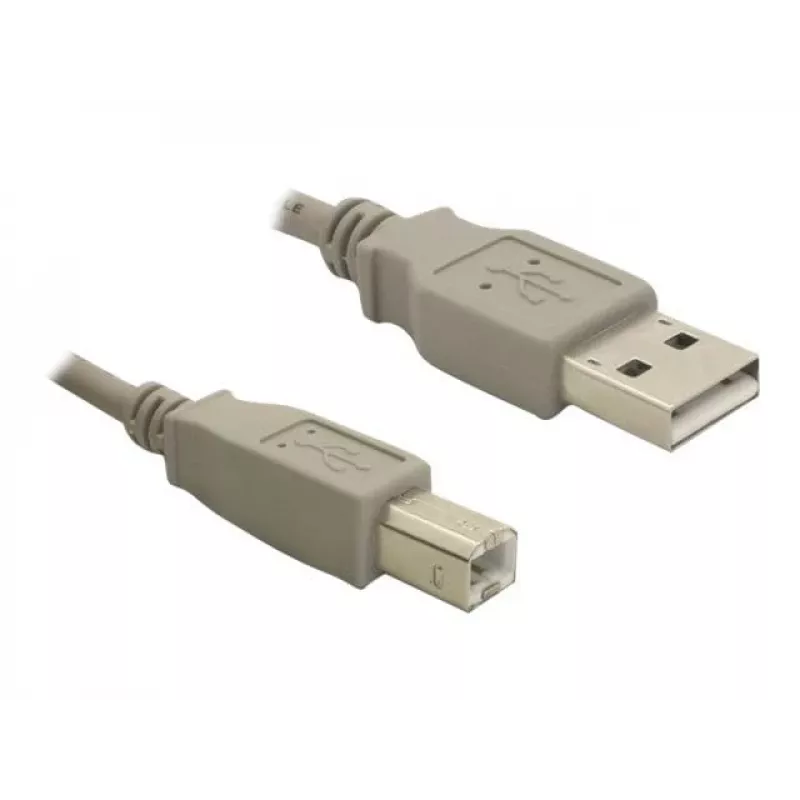 USB kabelis DeLOCK 82215 1,8 m USB A USB B pelēks
