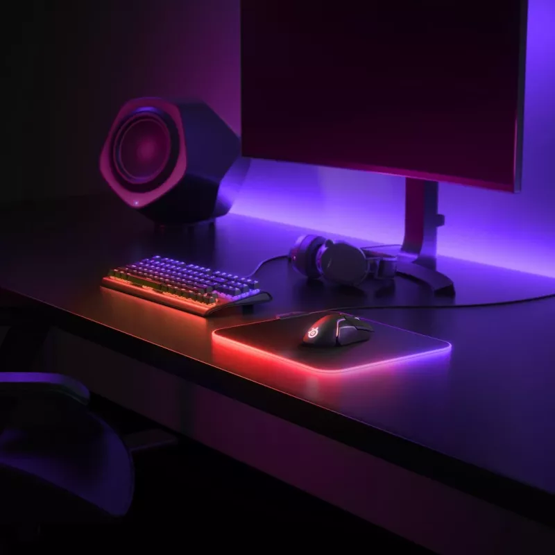 Spēļu peles paliktnis Steelseries QcK Prism Cloth Medium