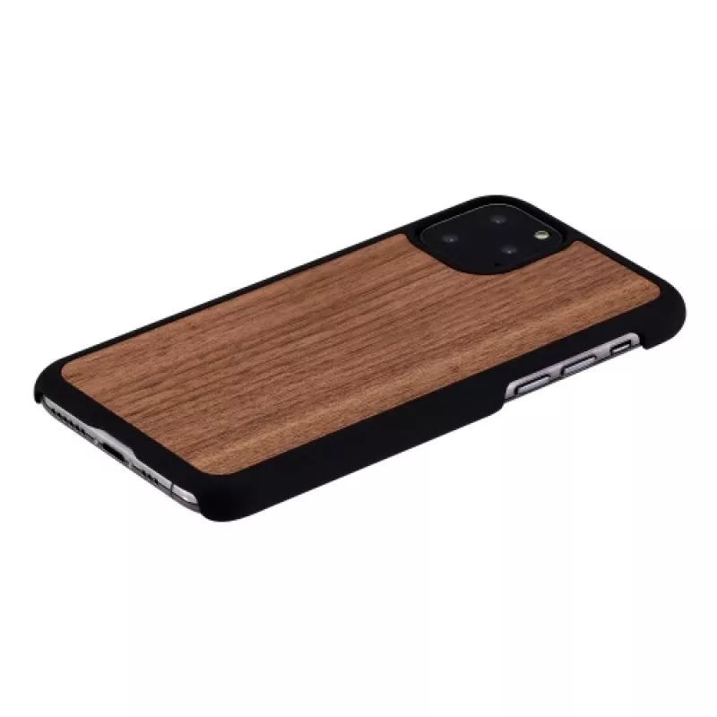 Viedtālruņa maciņš man and wood iPhone 11 Pro — melnais valrieksts