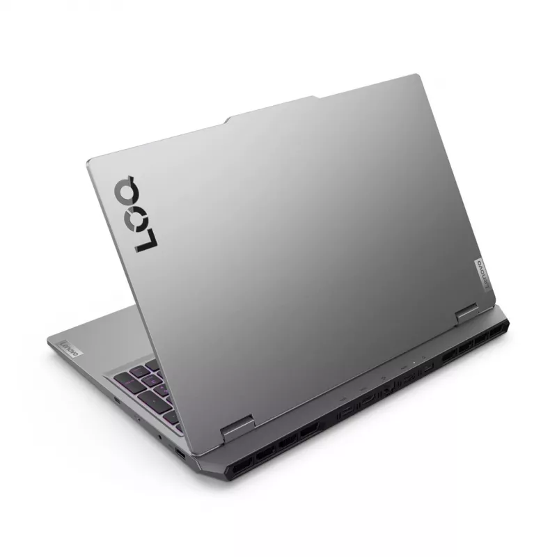 Lenovo LOQ 15IRX10 83JE0087PB portatīvais dators, 15,6" FHD IPS 144 Hz, Intel Core i5-13450HX, 16 GB DDR5, 512 GB SSD, NVIDIA GeForce RTX 5060 8 GB, Windows 11 Home, Luna Grey