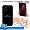 Lāzerprojekcijas tastatūra Doy modelis kompakta pārnēsājama virtuālā Bluetooth tastatūra