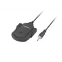Piespraužams mikrofons NATEC NMI-1352, vadu 3,5 mm, jutība -58 dB, 50–16000 Hz, 1,8 m kabelis, 20 g