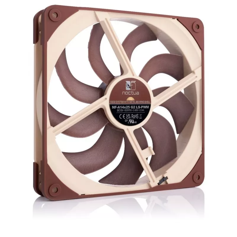 Noctua NF-A14X25 G2 LS-PWM 140mm korpusa ventilators