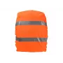 Lietusmētelis HI-VIS 25l mugursomai oranžs