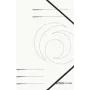 Mapīte no kartona balta A4 Herlitz 11159647