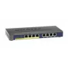 NETGEAR GS108PP Nepārvaldāms Gigabitu Ethernet (10/100/1000) Power over Ethernet (PoE) Melns