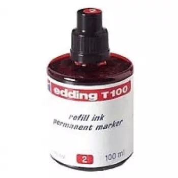 Tintes kārtridžs Edding T-100 oriģināls sarkans