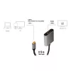 LogiLink CUA0103 USB 3.2 Gen1 Type-C uz HDMI-A kabelis 0,15 m Melns Pelēks