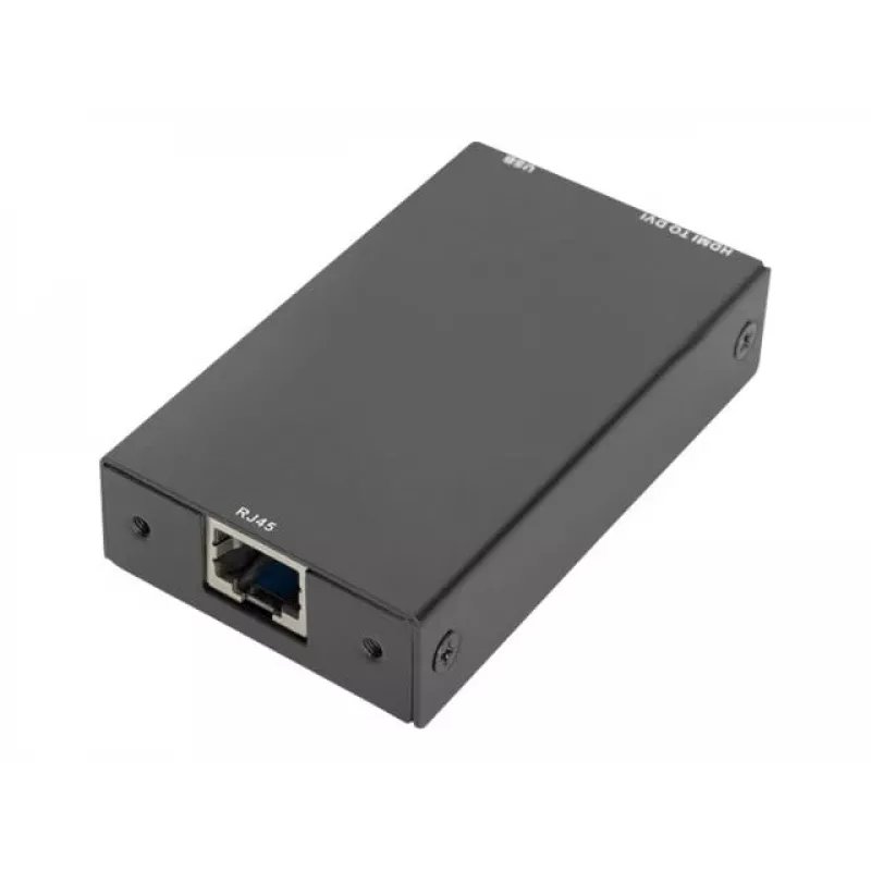 Digitus DVI sargspraudnis modulārām KVM konsolēm RJ45 uz DVI melns 1080p