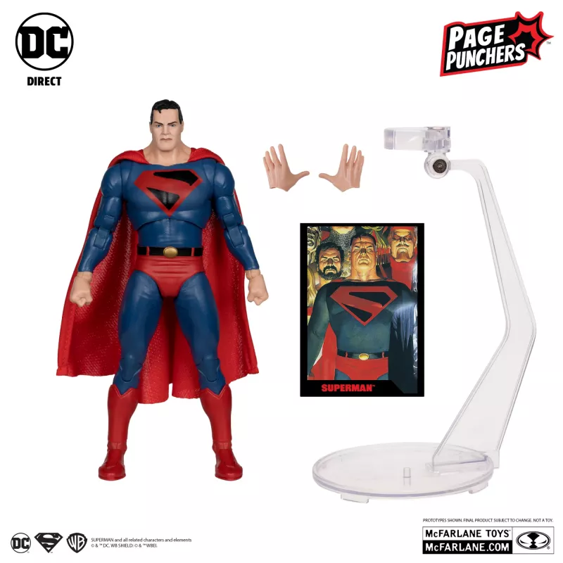 MCFARLANE DC Multiverse Supermena darbības figūra 7 collu (17557)