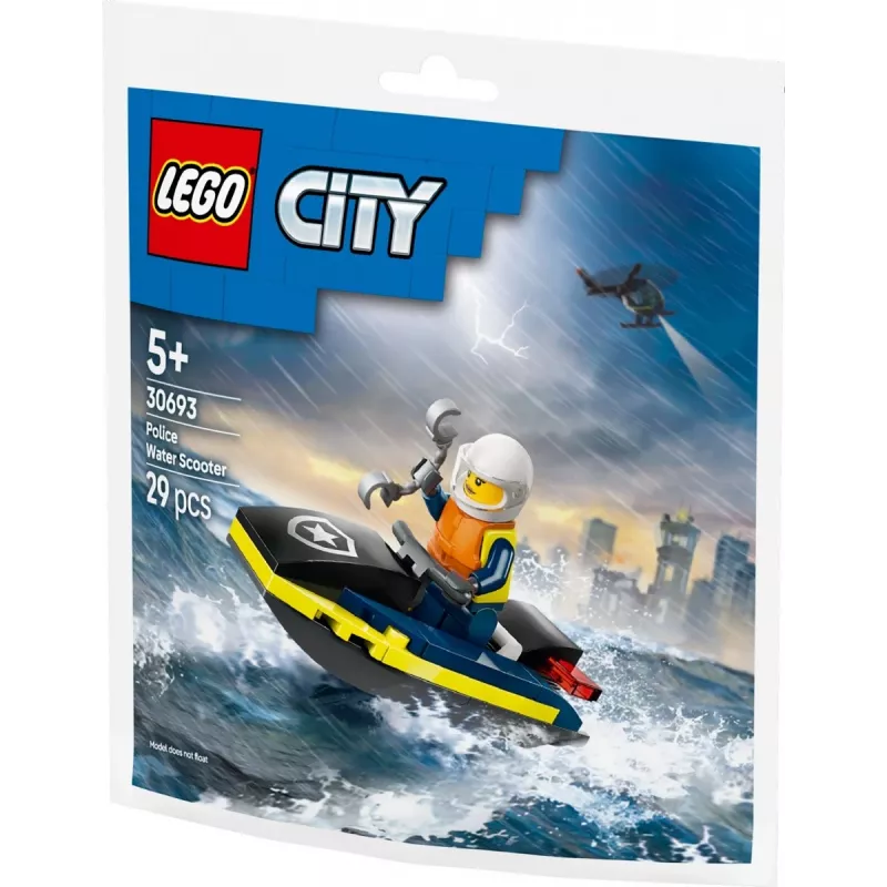 LEGO CITY 30693 Policijas ūdens skūteris