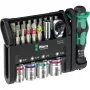 Wera Tool-Check Modular Imperial mini sprūdrata, uzmavu un uzgaļu komplekts, 21 gab. (05049001001)