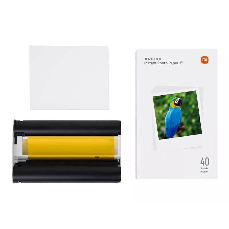 Xiaomi Instant Photo Paper 3 momentfotofilma 40 gab. 86 x 102 mm