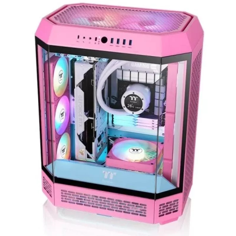 Thermaltake CT120 EX Reverse ARGB 120mm rozā 3 gab. komplekts