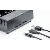 Baterijas lādētājs Gembird BC-USB-02 USB Litija-Jonu NiCd NiMH