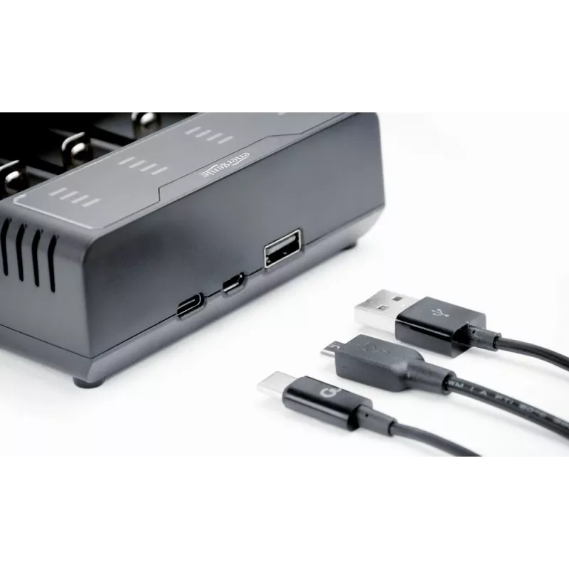 Baterijas lādētājs Gembird BC-USB-02 USB Litija-Jonu NiCd NiMH