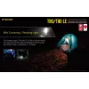 Rokas lukturītis Nitecore TIKI LE — 300 lm, uzlādējams ar USB, polikarbonāts, IP66, triecienizturīgs, 10,5 g, 55 mm, Melns