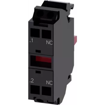 Siemens kontaktelements 1 parasti slēgts kontakts 500 V SIRIUS ACT 3SU1400-1AA10-3CA0 1 gab. (3SU1400-1AA10-3CA0)