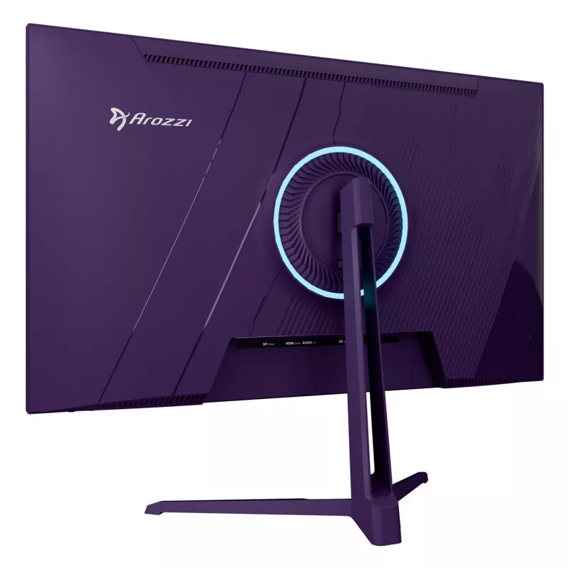 Monitor Arozzi Nova 24 collas (60,5 cm) Full HD 1920×1080 LED 1 ms 16:9 178° VESA purpursarkans ar skaļruņiem